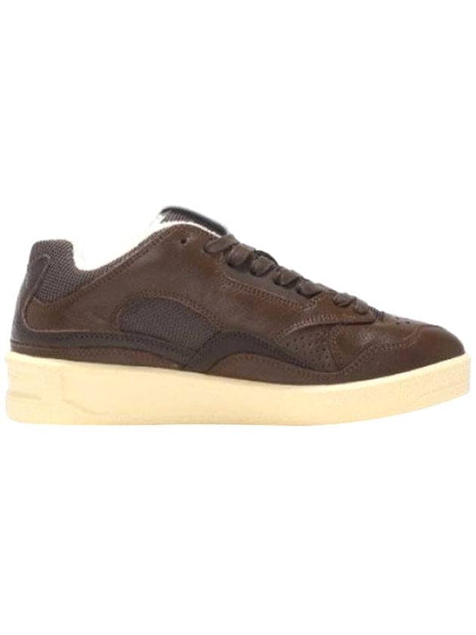 Basket low-top cowhide sneakers - JIL SANDER - BALAAN 1