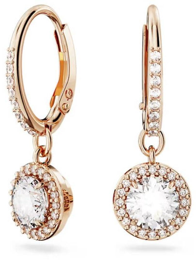 Una Angelic Constella Drop Earrings Rose Gold - SWAROVSKI - BALAAN 2