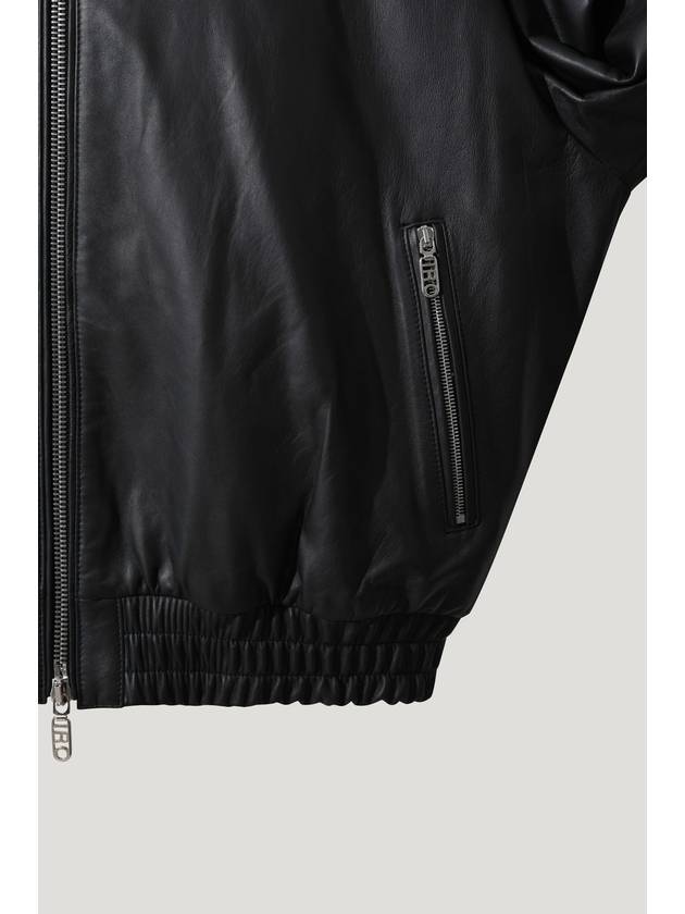 Oversized leather blouson - IRO - BALAAN 4