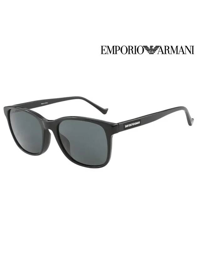 Sunglasses EA4139F 5001 87 Square Men Women - EMPORIO ARMANI - BALAAN 1