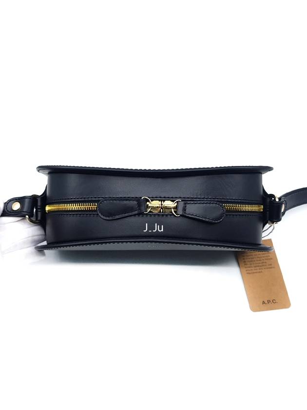 Demi Lune Half Moon Mini Cross Bag Black - A.P.C. - BALAAN 5