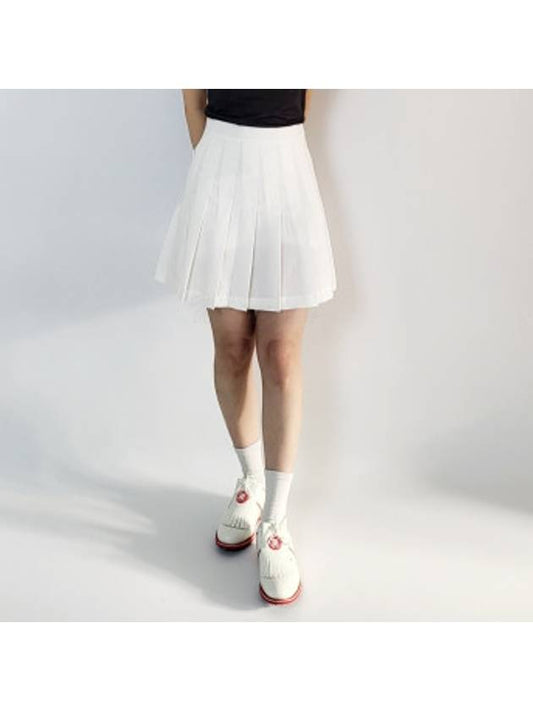 Fay Pleated Skirt White - J.LINDEBERG - BALAAN 2