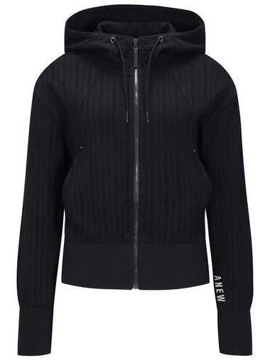 Official W HOODIE FULL ZIP UP JK BK - ANEWGOLF - BALAAN 1