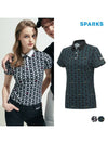 character spandex pattern short sleeve PK collar t-shirt SL2LTS031 - SPARKS - BALAAN 1