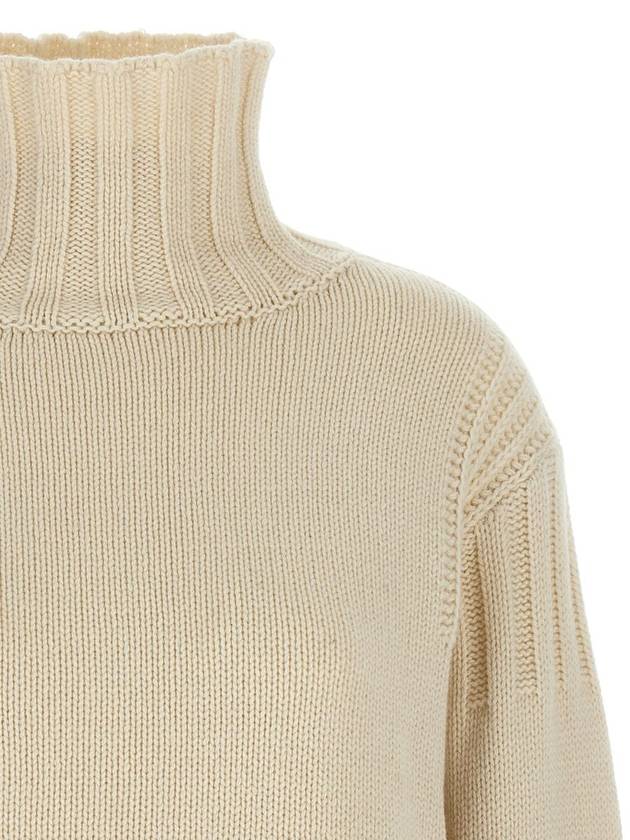 Jil Sander Ribbed Detail Sweater - JIL SANDER - BALAAN 3