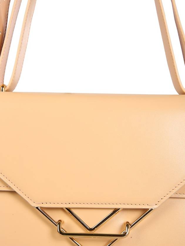 Clip Shoulder Bag Beige - BOTTEGA VENETA - BALAAN 6