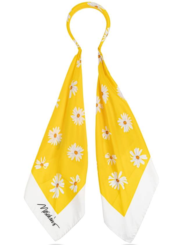 Moschino Headband With Scarf, Women's, Yellow - MOSCHINO - BALAAN 4