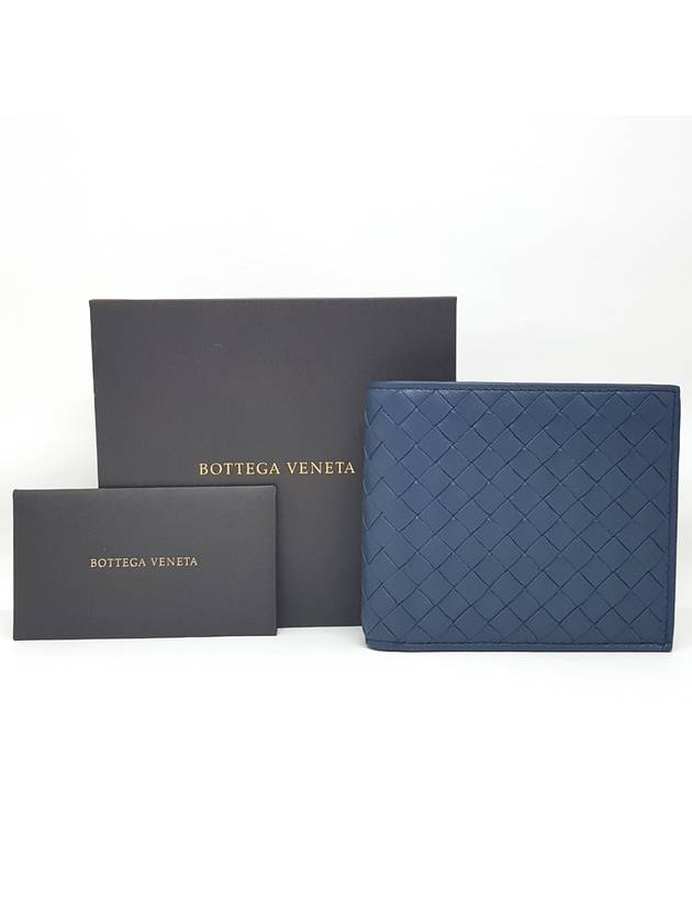 Intrecciato Bifold Wallet Navy - BOTTEGA VENETA - BALAAN 6