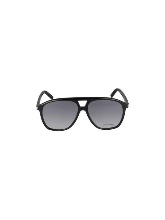 Women s Sunglasses SL 596 DUNE Double Bridge 006 black gray - SAINT LAURENT - BALAAN 1