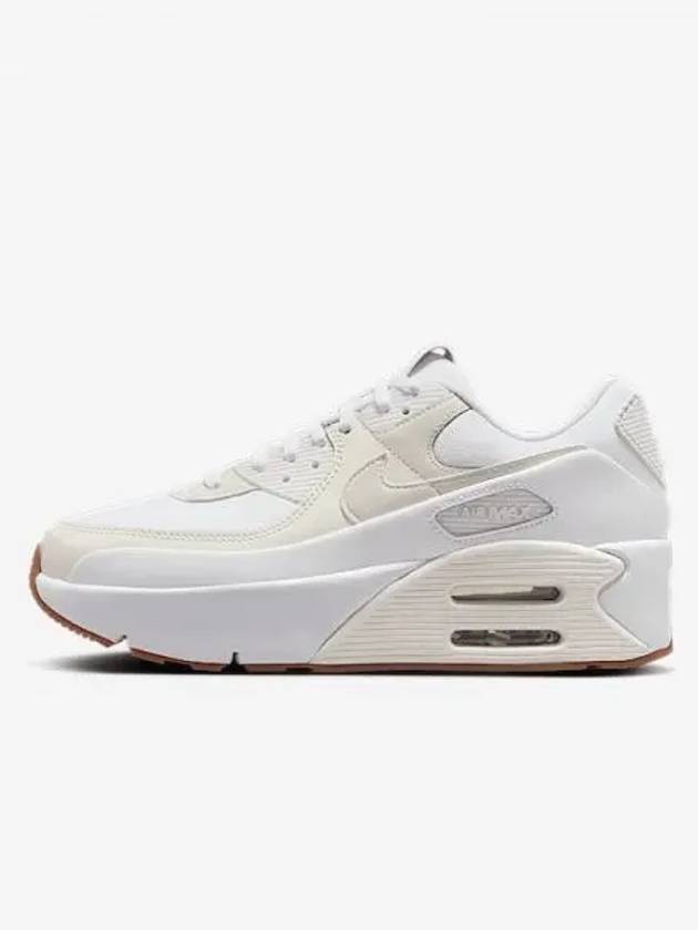 Air Max 90 LV8 Women s Sneakers White Soft Pearl Platinum Tint FD4328 111 752071 - NIKE - BALAAN 1