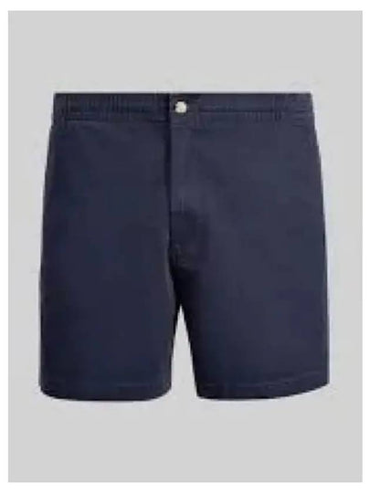 Men's Embroidered Pony Prepster Shorts Navy - POLO RALPH LAUREN - BALAAN 2