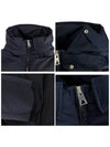 Tech Nylon Puffer Zip Up Jacket Navy - BOTTEGA VENETA - BALAAN 9