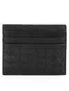 Intrecciato Classic Card Wallet Black - BOTTEGA VENETA - BALAAN 2