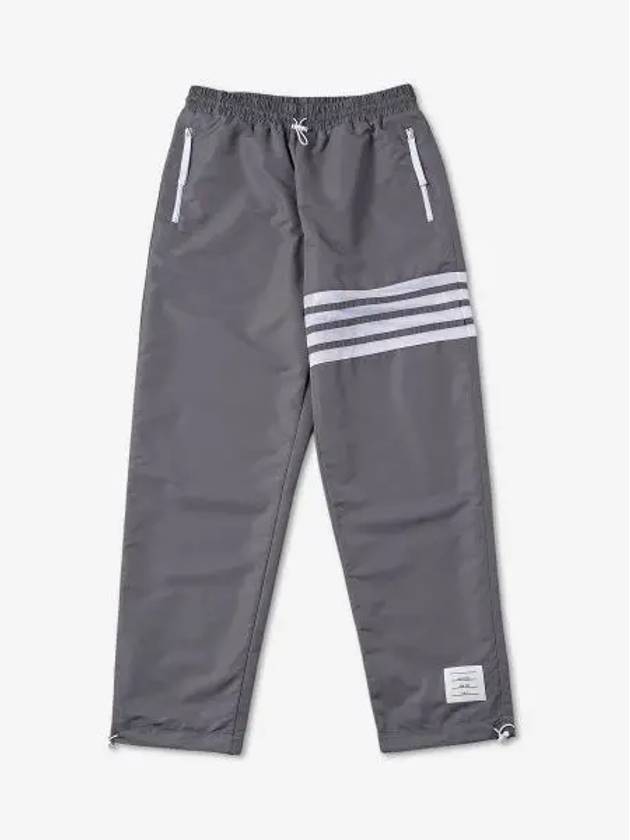 4-bar Mesh Ripstop Track Pants Grey - THOM BROWNE - BALAAN 2