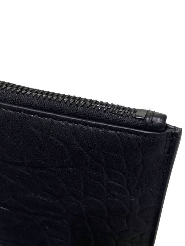 Women s 453249 Monogram Black Logo Medium Clutch - SAINT LAURENT - BALAAN 9