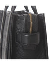 Mini Micro Leather Tote Bag Black - MARC JACOBS - BALAAN 6