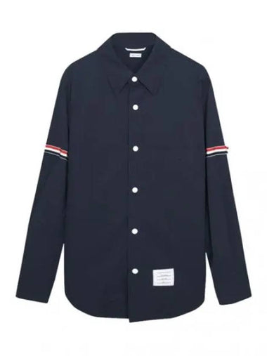 RWB arm banding nylon shirt type jacket - THOM BROWNE - BALAAN 1