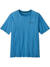 Mission Organic Short Sleeve T-Shirt Blue - PATAGONIA - BALAAN 1