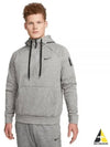 Golf Therma-Fit Fitness 1/4 Zip Hoodie Grey - NIKE - BALAAN 2