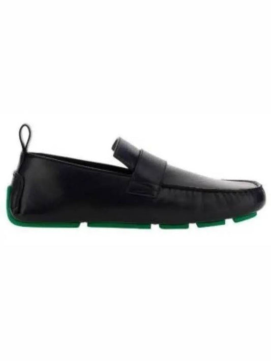 Leather Loafers Black - BOTTEGA VENETA - BALAAN 2