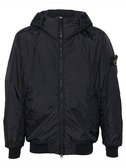 Crinkle Reps R NY Padding Black - STONE ISLAND - BALAAN 2