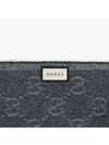 GG Web Wool Muffler Grey - GUCCI - BALAAN 4