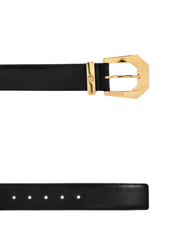 embossed logo gold-tone belt 10091301A06397 - VERSACE - BALAAN 5