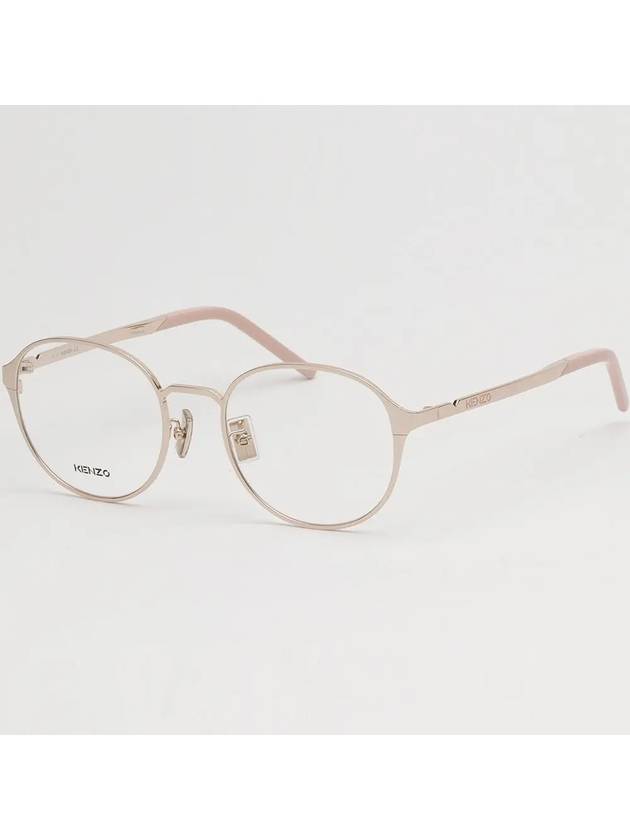 Glasses Frame KZ50128U 032 Gold Frame Glasses - KENZO - BALAAN 5