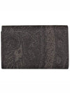 Paisley Card Wallet Black - ETRO - BALAAN 3