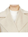 Umido Cashmere Single Coat Ivory - MAX MARA - BALAAN 9