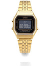 LA680WGA 1BDF LA680WGA 1B digital gold metal watch - CASIO - BALAAN 4