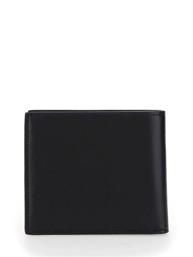 Tiny Cassandre Monogram Half Wallet Black - SAINT LAURENT - BALAAN 3