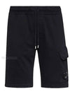 Lens Banding Cargo Shorts Black - CP COMPANY - BALAAN 2