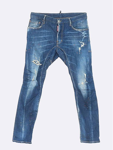 S74LB0414 Tide Biker Men s Jeans 48 - DSQUARED2 - BALAAN 1