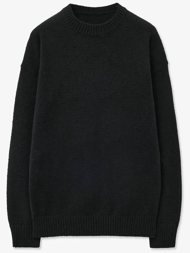 Alpha crewneck round knit black - BLONDNINE - BALAAN 3