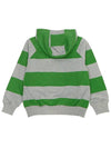 Kids brushed hood zip up 2372014375 GREEN - MINI RODINI - BALAAN 3