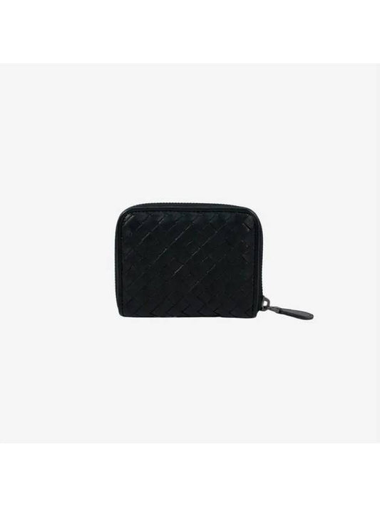 Bottega Veneta Zip Around Coin Wallet Black Luxray - ETC - BALAAN 2