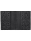 Embossed Logo Flap Gancini Card Wallet Black - SALVATORE FERRAGAMO - BALAAN 5