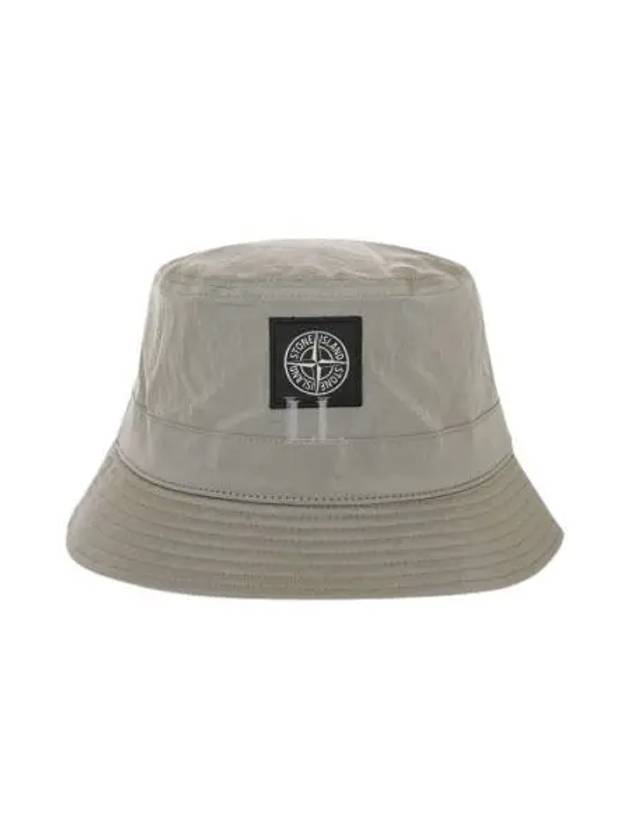 Econyl Regenerated Nylon Bucket Hat Beige - STONE ISLAND - BALAAN 2