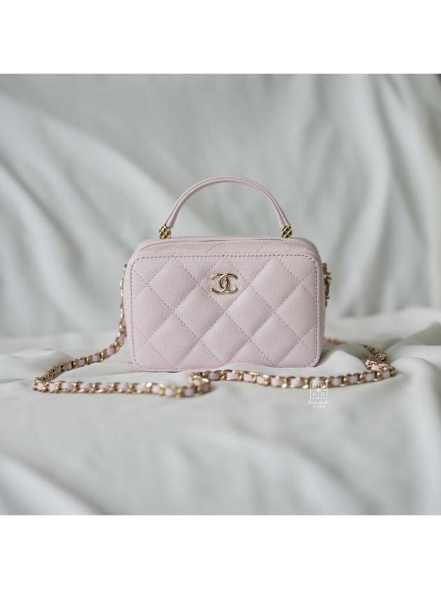 Gold Classic Mini Camera Cross Bag Light Pink - CHANEL - BALAAN 9