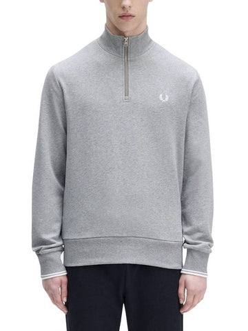 Fred Perry Half Zipper Sweatshirt - FRED PERRY - BALAAN 1