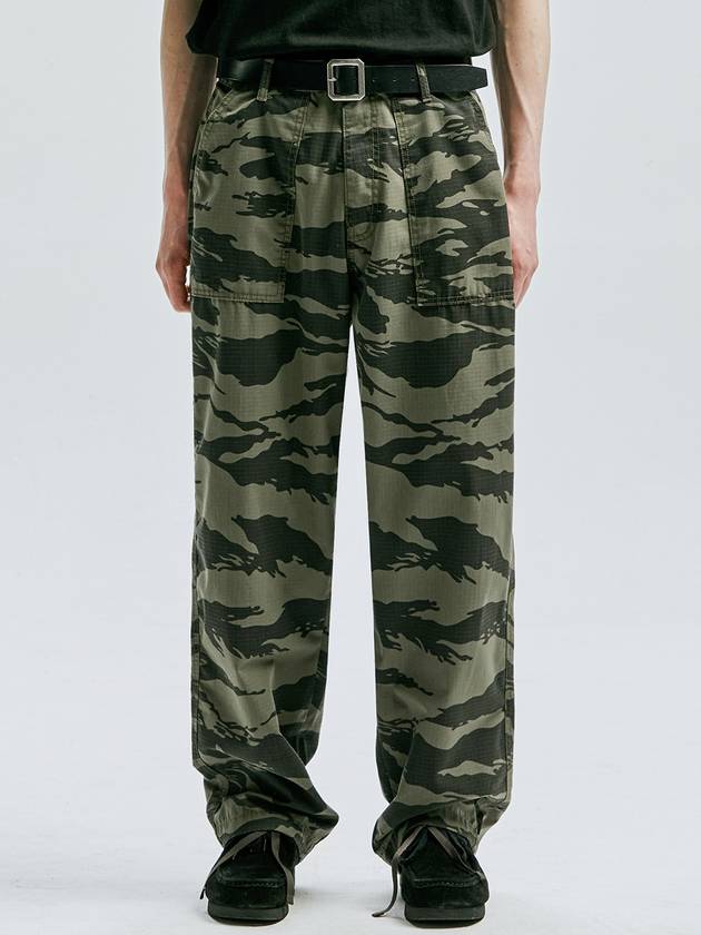 Loose fit tiger camo furtig pants - KND - BALAAN 4