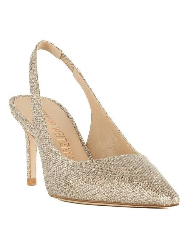 Stuart Weitzman Stuart 75 Slingback Pump Powder - STUART WEITZMAN - BALAAN 3