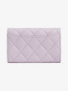 Classic Caviar Card Wallet Lilac AP0214 - CHANEL - BALAAN 5