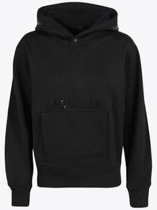 Moncler 8G00007 899FL 999 Black Women s Hoodie - MONCLER - BALAAN 1