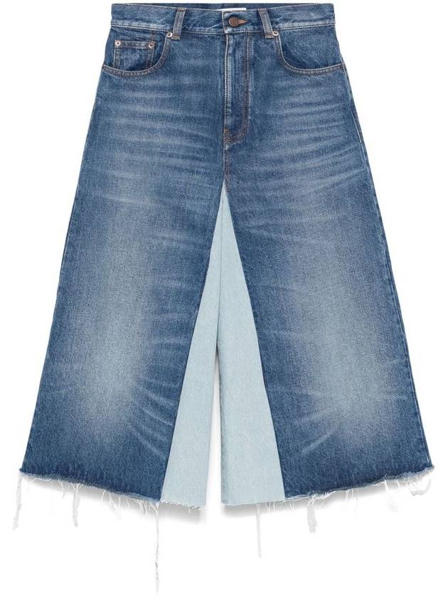 Chloé Denim Midi Skirt Clothing - CHLOE - BALAAN 1