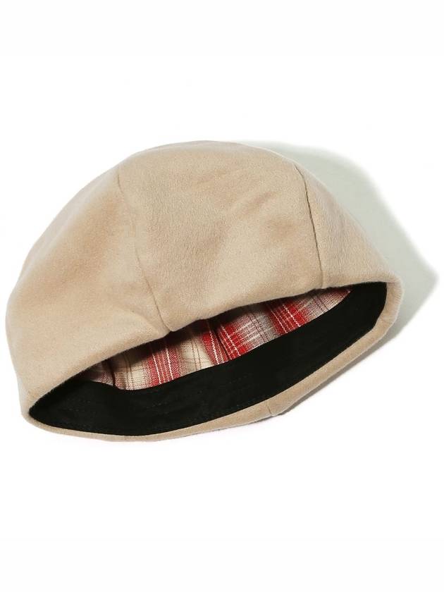 UNISEX CASHMERE ESSENTIAL BERET IVORY - OGARP - BALAAN 3