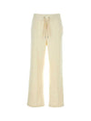 Cotton Track Pants Cream - AMI - BALAAN 1