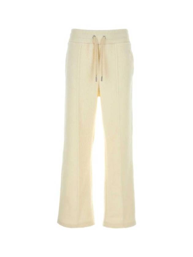 Cotton Track Pants Cream - AMI - BALAAN 1