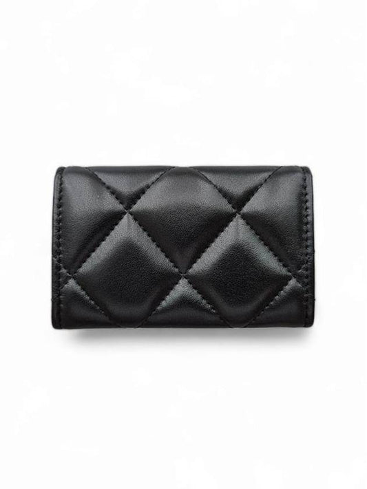 19 Snap card wallet black gold AP1790 - CHANEL - BALAAN 2